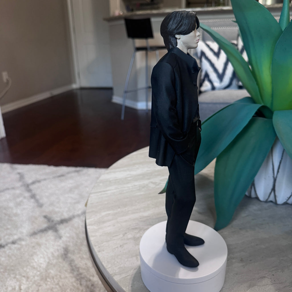 🐱/🛘/🍊Realistic Kpop 3d printed figure hand painted 12.2 inches